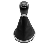 Pomello Del Cambio Dell'auto Per Skoda Per Fabia 2 II MK2 Combi Scout 2007 2008 2009 2010-2014 Pomello Del Cambio A 5/6 Velocità In Similpelle(6 Speed)