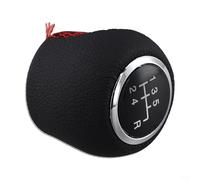 Pomello del cambio di alta qualità per Grande Punto e Linea, design a 5 velocità, maneggevolezza confortevole per una migliore esperienza di guida (rosso)