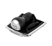 Pomello del cambio di ricambio per Fiesta MK7 per Focus MK2 Galaxy, accessori per auto a 5/6 velocità, pomello del cambio a leva, cuffia del cambio (piccolo, nero, 6 filettature) (piccolo argento 6