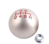 Pomello Del Cambio In Alluminio 5/6 Velocità M10X1.5 Type-R A Forma Di Palla Per Honda Civic Per Fit FD2 FN2 EP3 DC2 DC5 S2000 F20C Modifiche Auto(Gold,6 Speed)