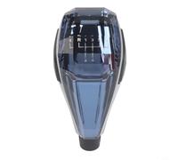 Pomello del cambio in cristallo a LED, 6 marce, 12 mm, LED in cristallo (5 | Layout luminoso a 6 marce, aspetto cristallino, cavo di ricarica USB incluso, filettatura da 12 mm, visione notturna