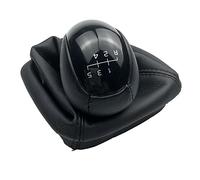 Pomello del cambio in pelle nera Pomello del cambio Leva Cuffia Copertura del bagagliaio Collare Car Styling per Mercedes Per Benz W168 Classe A 1997-2004 Leva del cambio Stick