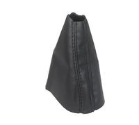 Pomello Del Cambio In Pelle PU Per Auto Per VW Transportr Caravelle Multivan T5 2003-2010 Cambio Automatico Senza Cornice Cuffia Leva(Black line)
