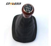 Pomello Del Cambio In Pelle PU Reale Per Passat B5 Styling 5 6 Velocità