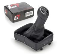 Pomello Del Cambio Leva Nero/Cromo per VW Polo 9N_6Q1711113G Nuovo