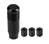 Pomello del Cambio, Manopola del Cambio Manuale per Auto in Lega di Alluminio 8,5 Cm di Ricambio per Pomello del Cambio Versnellingspookknop Pomello del Cambio per Pomello del Cambio Jdm Rosso(Nero)