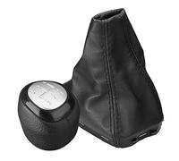 Pomello del cambio manuale a 5 6 marce, pomello del cambio per leva del cambio dell'auto, cuffia per leva del cambio, ricambio per SAAB 93 9-3 SS 2003-2012, colore: nero, a 6 velocità