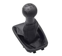 Pomello del cambio manuale a 5 marce e copertura antipolvere per Chevrolet Sail 2009-2014, in pelle PU, nero, facile installazione, aggiornamento interno