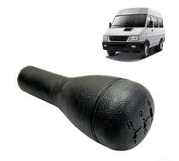 Pomello del cambio manuale a 5 marce nero compatibile con Iveco Daily e Rango 1989-1999, costruzione ABS resistente, aggiornamento interno sportivo, facile da installare