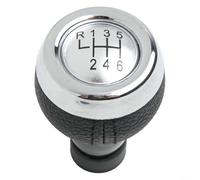 Pomello del cambio manuale a 6 marce per Mini Cooper R55 R56 R57 R58 per un'esperienza di controllo e comfort migliorato sulla strada (argento)