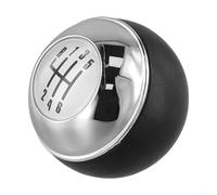 Pomello del cambio manuale a 6 velocità, nero e argento, per R50 R53 2000-2006 e Cabrio R52 2002-2008, in plastica resistente, per una vestibilità precisa e un cambio di marcia fluido all'interno