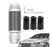 Pomello del cambio manuale per auto, pomello del cambio auto, pomello del cambio automatico dal design unico, pulsante manuale dal design sportivo e logo inciso per v