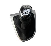 Pomello del cambio manuale per Clio 4 IV MK4 2012 2013 2014 2015 2016 2017 2018 2019 Pomello del cambio manuale dell'auto (cromato a 5 velocità) (cromato a 6 velocità)