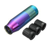 Pomello Del Cambio Manuale Universale In Alluminio Per Auto Leva Del Cambio Manuale Pomello Del Cambio 8,5 Cm Aggiornamento Degli Interni(Multi-colored)