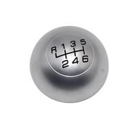 Pomello Del Cambio Per Alfa Per Romeo Per Giulietta 2010-2020 Pomello Cambio A 6 Marce Leva Cambio Cambio Leva Cambio Emblema Distintivo Tappo Copertura Pomello Leva(Silver black)