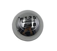 Pomello Del Cambio Per Alfa Per Romeo Per Giulietta 2010-2020 Pomello Cambio A 6 Marce Leva Cambio Cambio Leva Cambio Emblema Distintivo Tappo Copertura Pomello Leva(Chrome black)