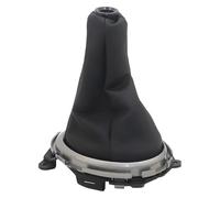 Pomello Del Cambio Per Auto Per Fit Per Jazz 2009-2015 Per Adattare Leva Cambio Cuffia Pomello Telaio Collari Manuale(Gray)