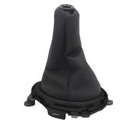 Pomello Del Cambio Per Auto Per Fit Per Jazz 2009-2015 Per Adattare Leva Cambio Cuffia Pomello Telaio Collari Manuale(Black)
