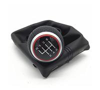 Pomello del cambio per auto pomello del cambio a leva, braccio per penna, cuffia per bagagliaio, custodia di ricambio per A4 S4 B8 8K A5 8T Q5 8R 2007-2015 manopola di ricambio manuale Colore: rosso