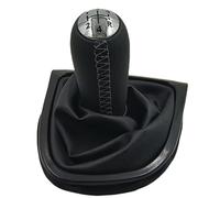 Pomello Del Cambio Per Clio 4 IV MK4 13-2016 Pomello Del Cambio Leva Cuffia In Pelle Pomello Leva(Nero)