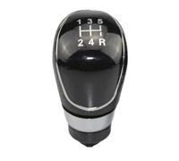 Pomello del Cambio Per Ford Per Fiesta 2008 2009 2010 2011 2012 | Collare Della Custodia Della Cuffia Del Pomello Del Cambio Manuale A 5/6 Velocità(5-Speed Black)