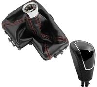 Pomello del cambio Per mondeo per mk4 S-MAX per kuga MK1 BLK Mano per copri cuffia per pallina da velocità(2)