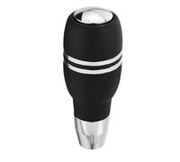 Pomello Del Cambio Pomello Del Cambio Automatico In Lega Di Alluminio Nero Per Auto, Leva Del Cambio Con 3 Adattatori Adatti Alla Maggior Parte Dei Veicoli