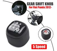 Pomello Del Cambio Pulsante Bastone per Fiat per Panda Dal 2012-Nero Pomello Del