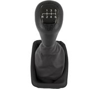 Pomello del cambio + sacco del cambio a 6 marce, adatto per MB Classe C W203, 2000-2007, Plug & Play, cuffia del cambio auto, con telaio, nero