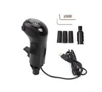Pomello del cambio simulatore USB, con interruttore del cambio alto e basso per Logitech G25/G27/G29/G920/G923 e TH8A, compatibile con Euro Truck e Truck Simulator, include leva e adattatori