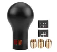 pomello del cambio testa del pomello per Lancer V3 EVO 5 velocità manuale automatico bastone leva cambio EVGATSAUTO(Nero)