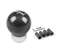 Pomello del cambio universale in fibra di carbonio per auto, 5 velocità