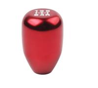 Pomello Del Cambio Universale In Lega Di Alluminio A 5 Velocità Per Auto Con Cambio Manuale E Automatico Leva Cambio(Red)