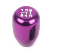 Pomello Del Cambio Universale In Lega Di Alluminio A 5 Velocità Per Auto Con Cambio Manuale E Automatico Leva Cambio(Purple)