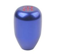 Pomello Del Cambio Universale In Lega Di Alluminio A 5 Velocità Per Auto Con Cambio Manuale E Automatico Leva Cambio(Blue)