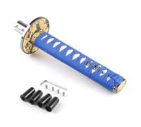 Pomello Del Cambio Universale Samurai Sword Da 150 Mm/200 Mm/260 Mm Con Adattatori, Accessori Per Auto Aggiornamento Degli Interni(Blue,200MM)