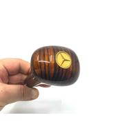 Pomello Del Cambio Zebrano Oro Automatico Per Mercedes W124 W126 W201 W202