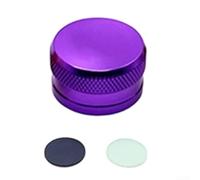 Pomello del freno con 2 guarnizioni per Daiwa per mulinello da pesca TATULA TW 200, realizzato in lega di alluminio CNC, migliora l'esperienza di pesca (viola)