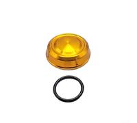 Pomello del freno in metallo per Shimano/Stradic/Sephia/Stella/Vanquish/mulinello da pesca, accessori di ricambio in lega di alluminio CNC, argento, oro chiaro, rosso, nero, oro, viola, 1 set (oro)