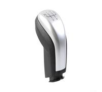Pomello del manuale in pelle artificiale, compatibile con per chevrolet per Montana Preta Agile 2010-2014, accessorio interno per trasmissione precisa (argento)