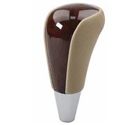 Pomello Della Leva Del Cambio Per Toyota Prado Per Lexus Hilux 2011 Per Camry Crown Per RAV4 Fortune 2012 AT Pomello Del Cambio Pomello Della Leva Del Cambio Auto Testa A Sfera(Beige Leather)