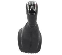 Pomello Della Leva Del Cambio Pomello Del Cambio A 5 Marce Leva Del Cambio Cuffia Copri-leva Per Skoda Per Fabia MK1 2000 2001 2002 2003 2004 2005 2006 2007 2008(Black)