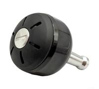 Pomello di ricambio compatibile con bobine BULL's Eye 5080 9100 9120 5050 con set completo di componenti (argento fibra di carbonio)