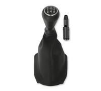 Pomello e Cuffia Leva Cambio Compatibile Peugeot 207 307 308 607 608 +Adattatore