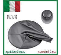 Pomello E Cuffia Leva Cambio Per Fiat Panda 169 03 Impugnatura 5 2003-2012