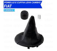 Pomello e cuffia per FIAT Panda II 169 con molla dal 2003 al 2011 5 marce 174g