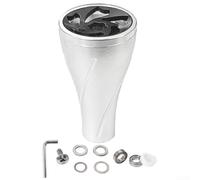 Pomello ergonomico per mulinello da 36 mm, in lega di alluminio, antiscivolo, per Daiwa, Tatula balistica per sfere, attrezzatura da pesca Vanford (argento)
