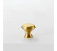 Pomello esagonale in ottone massiccio per mobile, maniglia per porta, maniglie per ingresso color ottone, gancio per ves