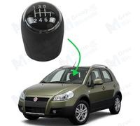 Pomello Impugnatura Leva Cambio 6 Marce Rapporti Per Fiat Sedici 2006 In Poi
