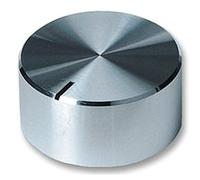 Pomello in alluminio scanalato 30 mm manopole manopole - pomello, in alluminio, scanalato, 30 mm, diametro: 30 mm, diametro: 6.35 mm, profondità esterna: 15.4 mm, materiale: alluminio